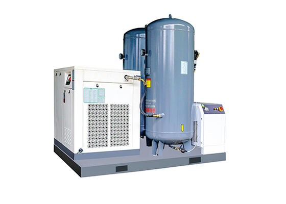 50hp 16bar skid mounted all-in-one screw air compressor machine screw compressor china